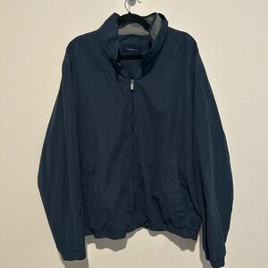Croft & Barrow Dark Blue Light Weight Windbreaker Jacket